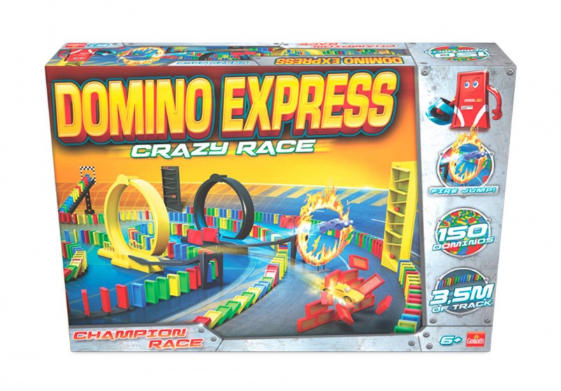 Goliath  Domino Express Crazy Race 150 stenen (163)