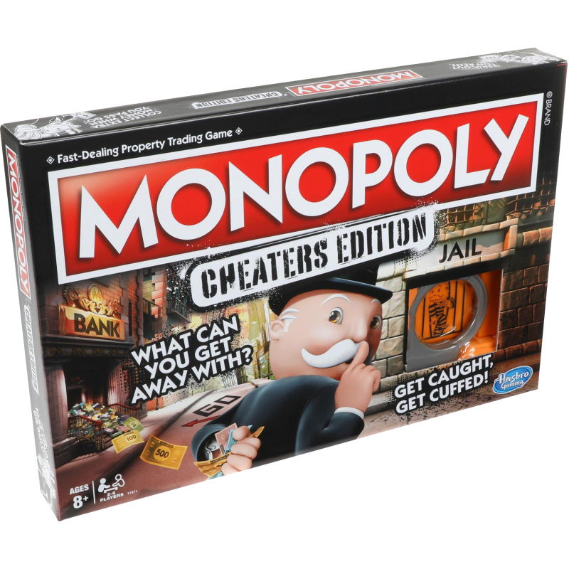 Hasbro Monopoly Valsspelers Editie (180)