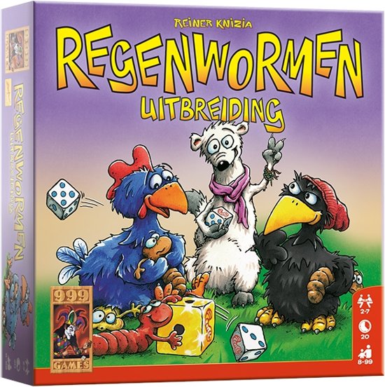 999 Games Regenwormen Uitbreidingsset