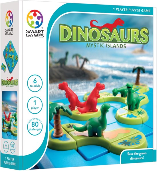 SmartGames Dinosaurs Mystic Islands (233)
