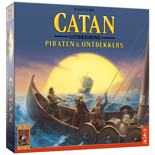 999 Games Catan: Piraten en Ontdekkers Uitbreidingsset (945)